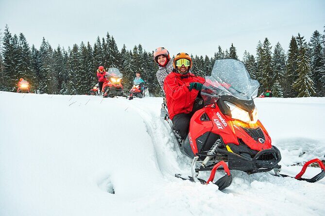 Zakopane: 3 hours Snowmobiles Guided Tour with bonfire and meal - Getting To The Snowdoo Base in Kościelisko (near Zakopane)
