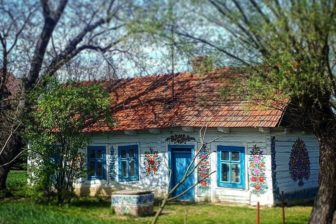 ZALIPIE - painted village, unique small group tour from Krakow - The Church of St. Jozef the Bridegroom: Paintwork Indoors